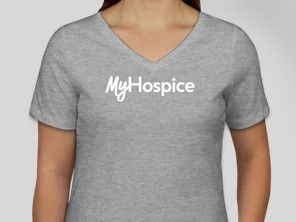 MyHospice T-shirt Gray Women’s L